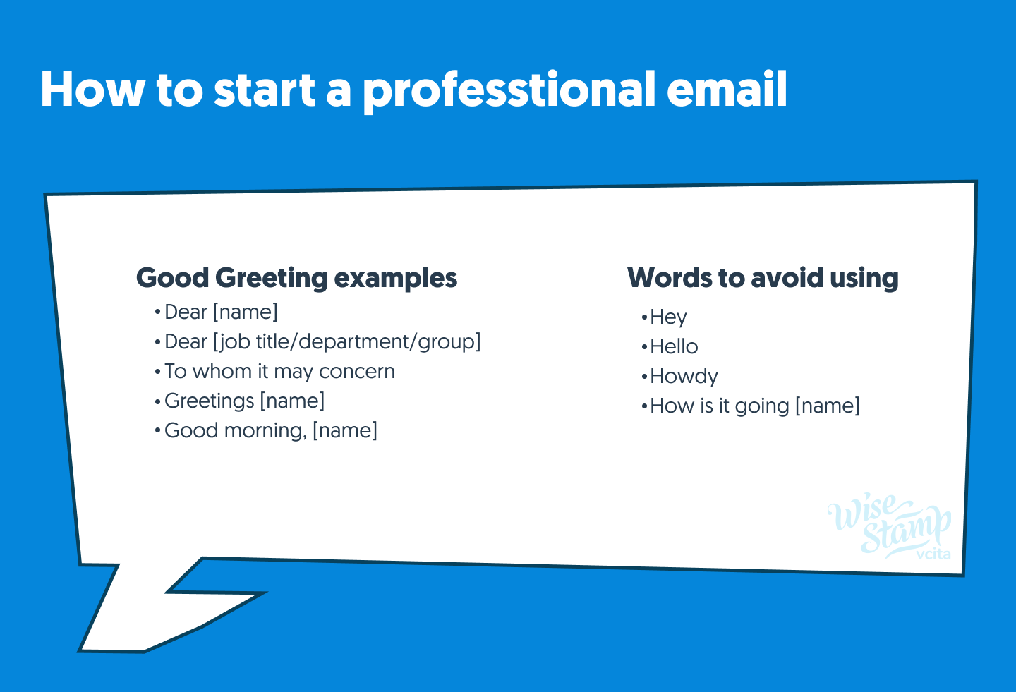 professional email greeting examples