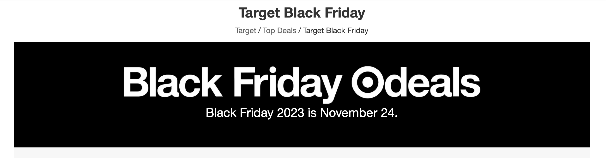 black friday marketing strategy by target